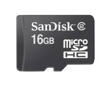 SanDisk carte mémoire microSDHC 16 Go