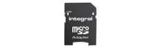 Integral UltimaPro - Carte mémoire flash (adaptateur microSDHC - SD inclus(e)) - 8 Go - Class 10 - micro SDHC