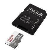 SanDisk Ultra - Carte mémoire flash (adaptateur microSDXC vers SD inclus(e)) - 16 Go - UHS-I / Class10 - microSDHC UHS-I