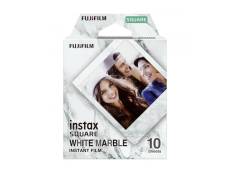 1 fujifilm instax square film white marble DFX-536244