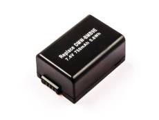 Batterie compatible PAN DMW-BMB9E, Li-ion, 7,4V, 750mAh, 5,6Wh, not decoded