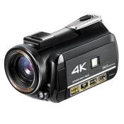 Caméscope Vidéo Ordro Ac3 Wifi 4K HD Avec Microphone -Noir
