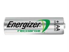 Energizer E301376000 NimH Lot de 4 Piles Rechargeables universelles 1,2 V 1300 mAh Argenté