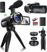 NBD 2.7k 30 FPS 42mp caméra vidéo 18X caméra vidéo pour Youtube 3.0 Pouces Flip Screen caméra vidéo avec télécommande