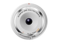 Objectif hybride Ultra-silm Olympus Body Cap Lens 9 mm f/8.0 Blanc