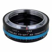 Fotodiox Pro Vizelex ND Bague d'adaptation avec Filtre ND Variable intégré (ND2-ND1000) pour Monter Tous Vos objectifs Canon FD (FD, FL) sur Les boîti