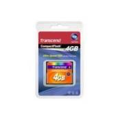 Transcend - Carte mémoire flash - 4 Go - 133x - CompactFlash