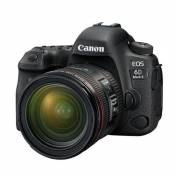 Appareil photo reflex Canon EOS 6D Mark II Noir + EF 24-70mm f/4L IS USM