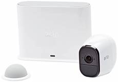 Arlo Pro Caméra de surveillance 100% Sans Fils Pack de 1 Batterie rechargeable Son bidirectionnel 720p Jour/Nuit Etanche IP65 Intérieur/Extérieur, VMS