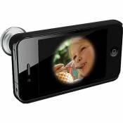 Rollei 0.28x Tele fish Objectif breveté fisheye pour iPhone Argent