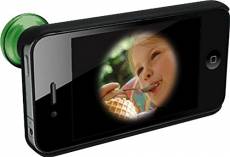 Rollei 0.28x Tele fish Objectif breveté fisheye pour iPhone Vert