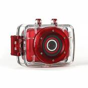 INOVALLEY Cam 20 Caméra de Sport étanche Rouge