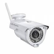 Caméra de Surveillance Vidéo Extérieure, Sricam Caméra de Sécurité WiFi, Imperméable, Vision Nocturne, Détection de Movement, Support MicroSD jusqu'à 