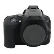 Housse de Protection en Caoutchouc Silicone pour Appareil Photo Nikon D5500 / D5600 XJ035