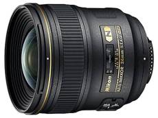 Objectif reflex Nikon AF-S 24mm f/1,4 G ED noir