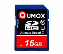 SD carte momerie Qumox 16Go 16g 16gb SDHC Class 10 UHS-I Secure Digital Memory Card 80Mo/s
