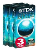 TDK E120 EHG Hi-Fi x3