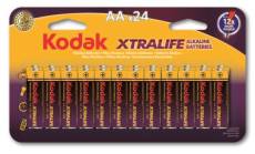 KODAK - Pile - XTRALIFE Alcaline - AA / LR06 - pack 24