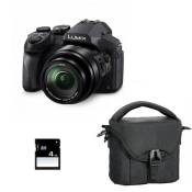 Panasonic appareil photo bridge bridge lumix dmc-fz300+ sac et carte sd 4 go