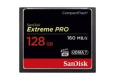 Sandisk Extreme Pro Compact Flash 128 Go carte mémoire 160MB/s