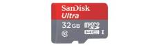 SanDisk Ultra - Carte mémoire flash (adaptateur microSDHC - SD inclus(e)) - 32 Go - Class 10 - microSDHC UHS-I