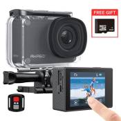 Caméra Sport AKASO V50 PRO LE WiFi 4K30FPS 20MP écran tactile étanche 100 pieds Support Ext Mic Avec 32Go Carte mémoire Noir