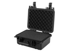 Ecd germany mallette pour appareil photo, 3 mousses s, 27x28x12,5 cm, valise portable pour caméra/objectifs/accessoires, étanche à la poussière/á l'ea