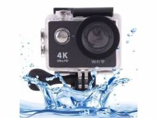 Caméra sport 4 k ultra hd 12 mp lcd 2 pouces wifi 170 degrés étanche noir + sd 16go yonis
