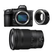 Nikon appareil photo hybride z5 + objectif z 24-120mm f/4 s + adaptateur ftz II