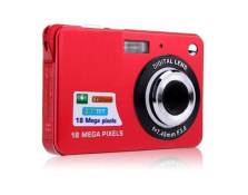 Appareil photo numérique compact Preisku, 48HD,étranche et stabilisation-Rouge