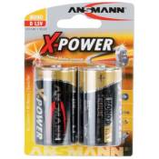 ANSMANN X-POWER Mono D - Batterie 2 x D - Alcaline