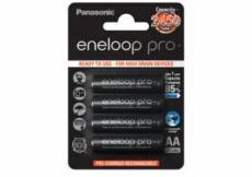 PANASONIC Eneloop Pro 4 piles rechargeables LR6-AA 2450 mAh