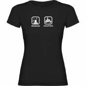 Kruskis Problem Solution Ride Short Sleeve T-shirt Noir XL Femme