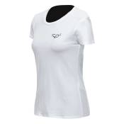 Dainese Anniversaty Short Sleeve T-shirt Blanc S Femme