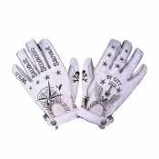 By City Second Skin Tattoo Ii Gloves Blanc M