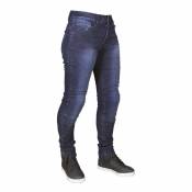 Jeans moto femme Harisson Bonnie bleu- US-28