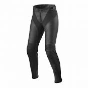 Pantalon cuir femme Rev'it Luna Ladies noir (Standard)- 40
