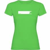 Kruskis Motorbike Frame Short Sleeve T-shirt Vert M Femme