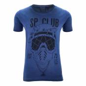 T-shirt Acerbis enfant SP Club Diver Kid bleu 3- 2XL