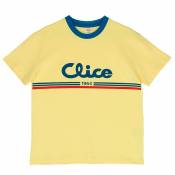 Clice Vintage Logo 12 Short Sleeve T-shirt Jaune S Femme