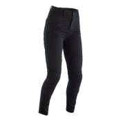Jeans moto femme RST Jegging noir- L