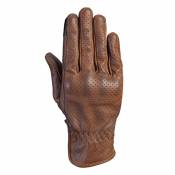 Ixon Motorcycle Gloves Summer Leather Nizo Air Marron XS