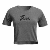 Tee-shirt femme Thor Women's Script CRP anthracite- M