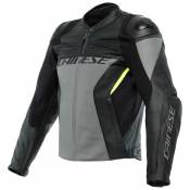 Dainese Racing 4 Leather Jacket Noir,Gris 58 Homme