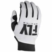 Fly Racing Pro Lite 2019 Gloves Woman Blanc L
