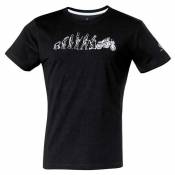 Held Evolution Short Sleeve T-shirt Noir 3XL Homme