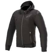 Alpinestars Stella Sektor V2 Tech Hoodie Jacket Noir XL Femme