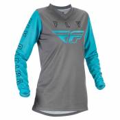 Fly Racing F-16 2021 Long Sleeve Enduro Jersey Gris L Femme