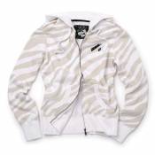 One Industries Safari Full Zip Sweatshirt Blanc S Femme