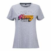 Tee-shirt Kenny Vintage Retro femme gris- XL